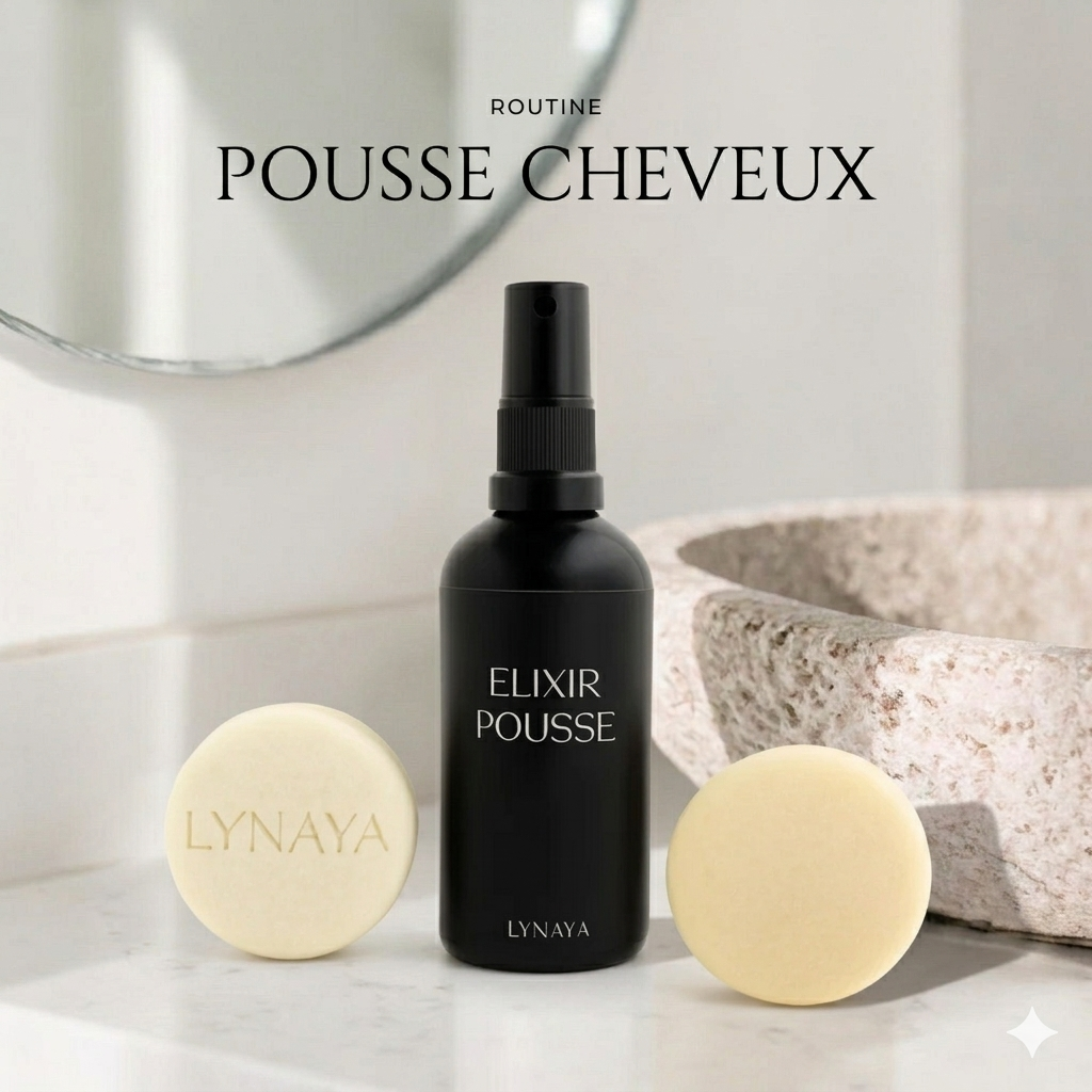 Routine capillaire croissance des cheveux