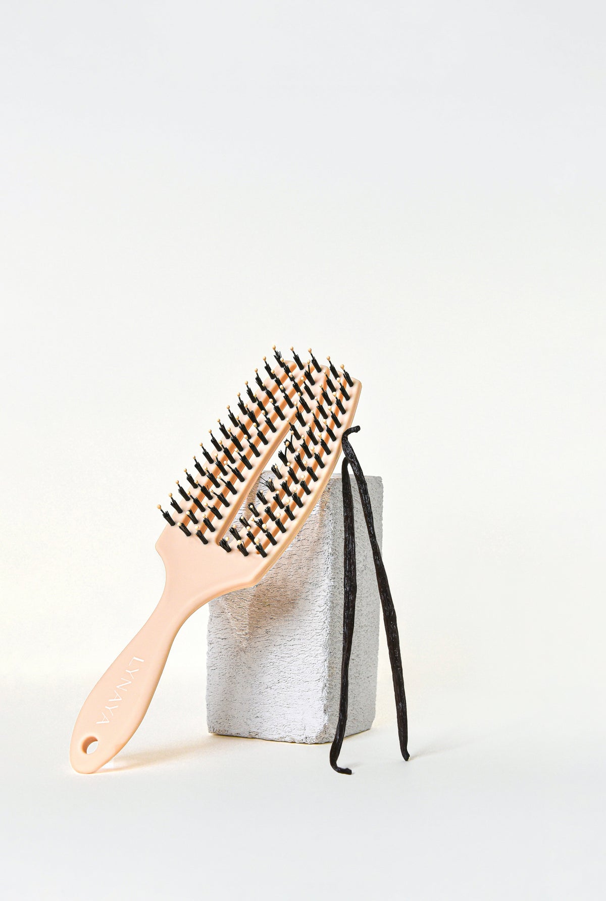 Brosse démêlante anti-casse et sans douleurs - Pêche Orange