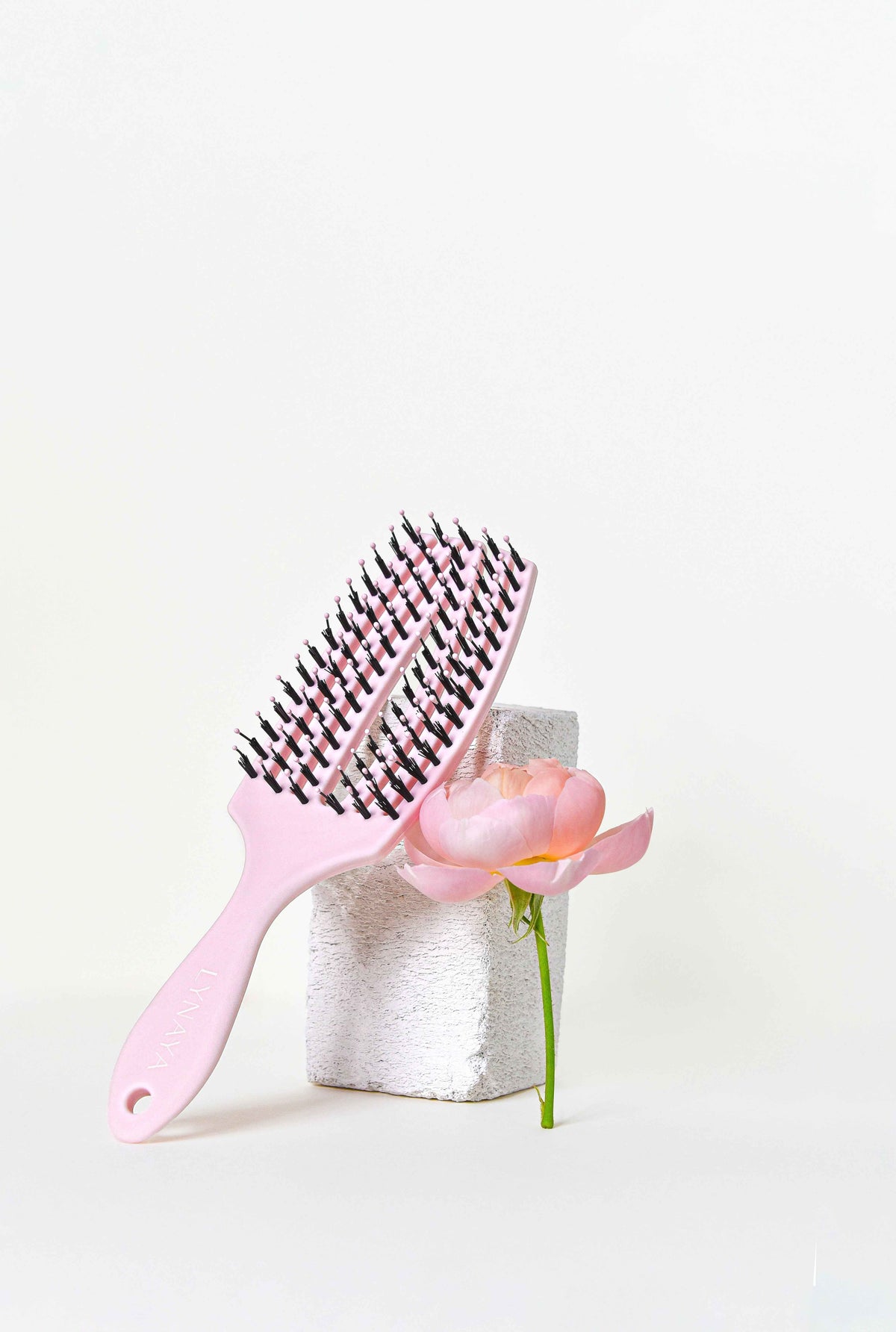 Brosse démêlante anti-casse et sans douleurs - Rose Blush