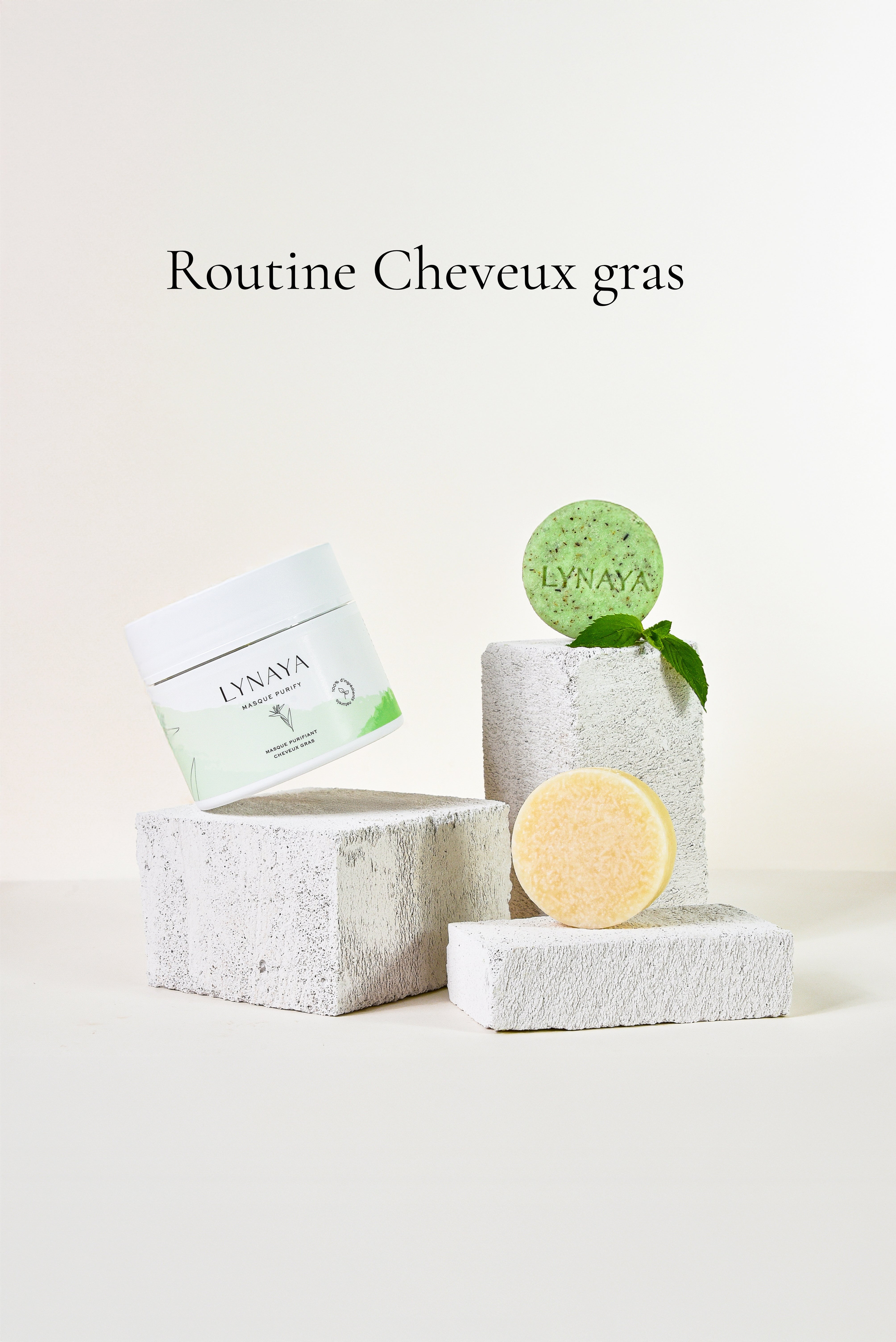 Routine capillaire cheveux gras