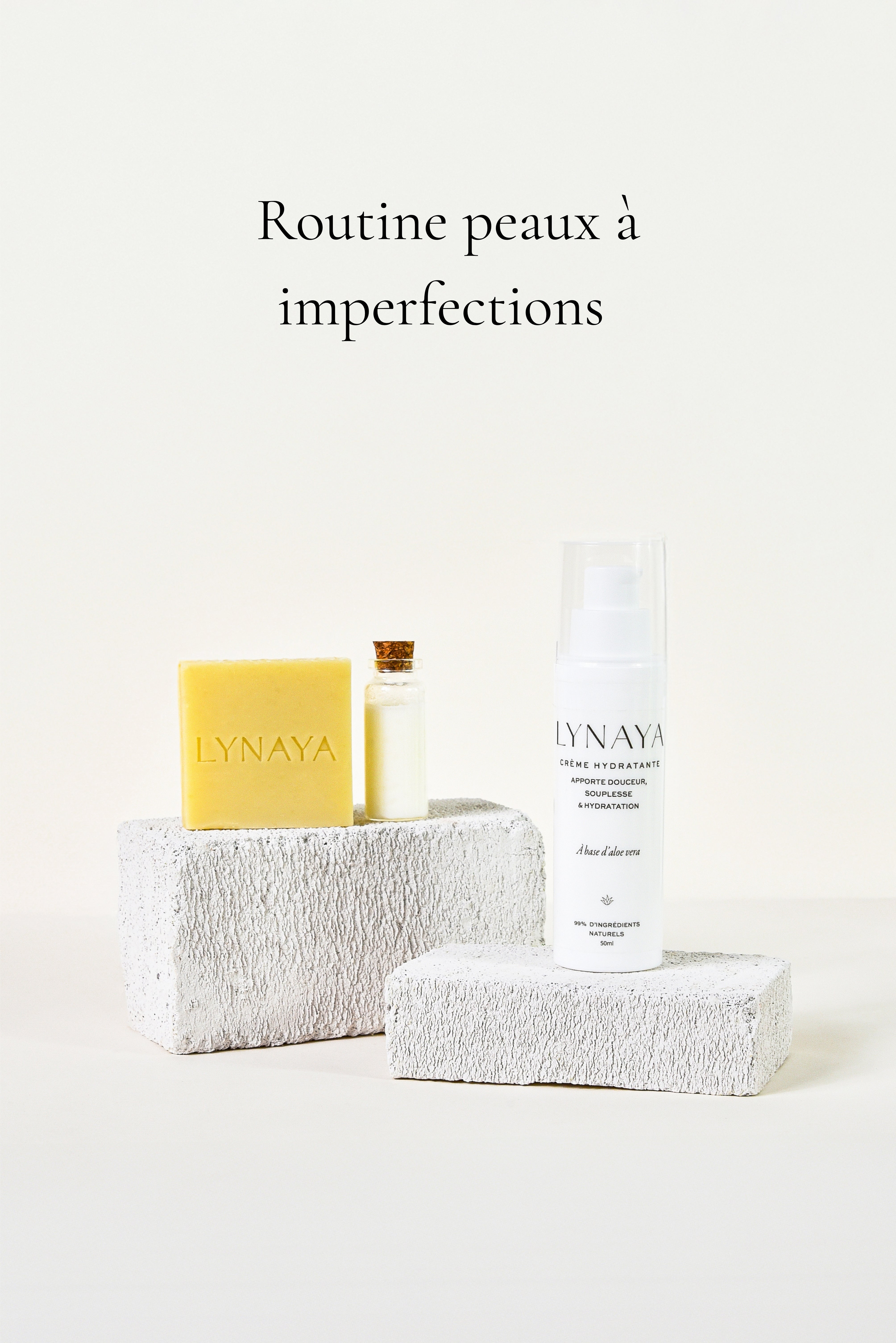 Routine visage - Apaisante & anti-imperfections