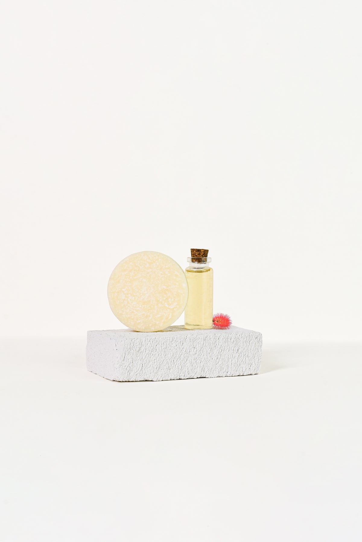 Après-shampoing solide au ricin