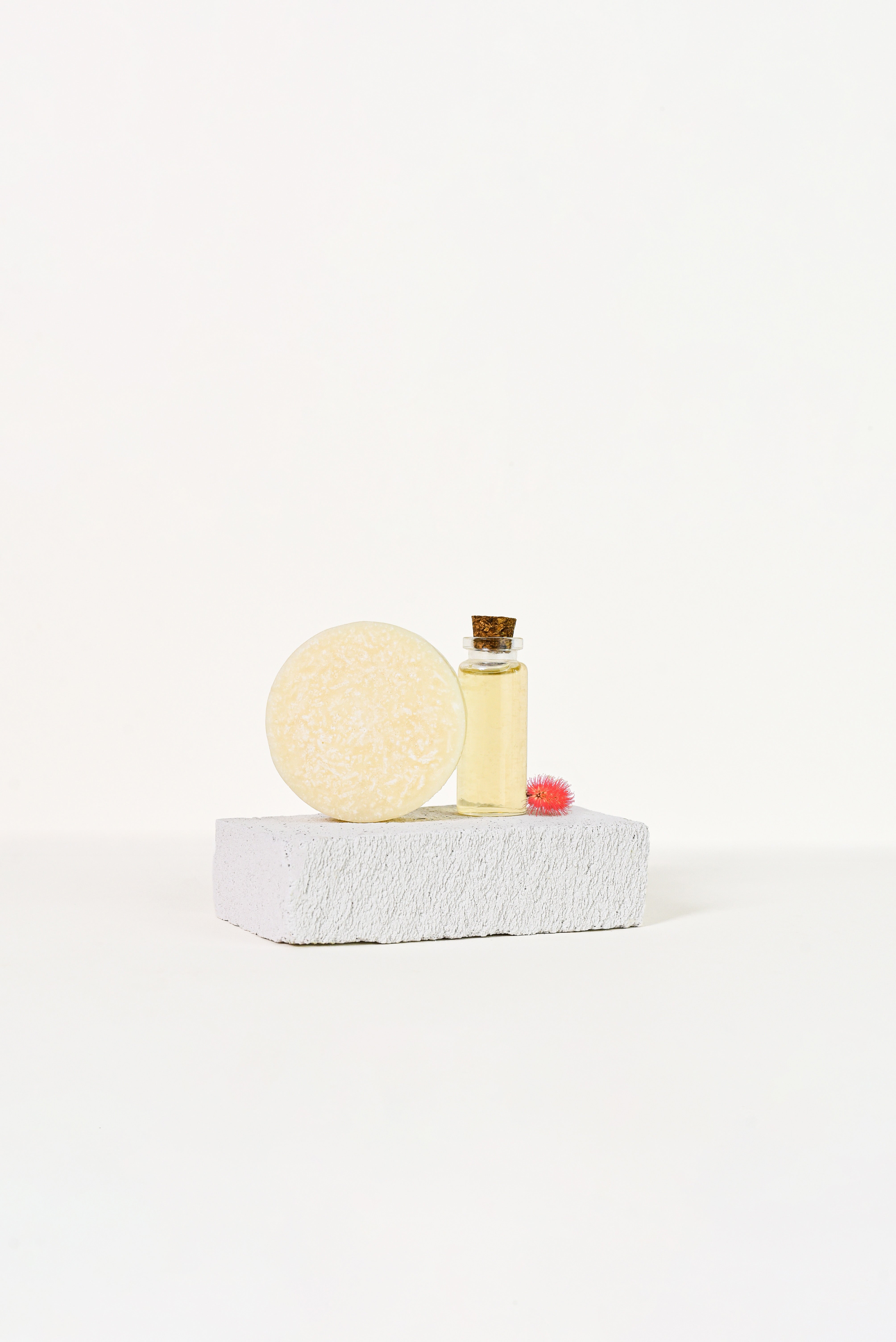 Après-shampoing solide au ricin